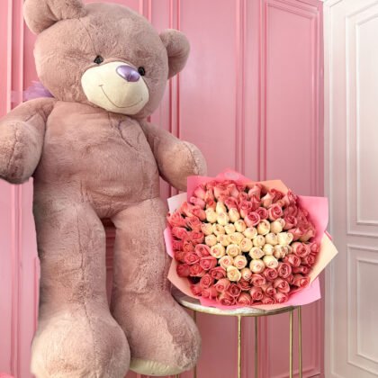 Hidalia + peluche gigante