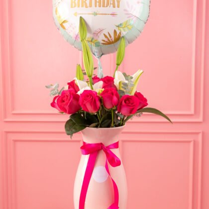 Lucie + Globo + Chocolates